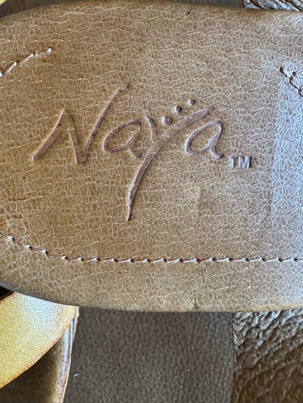 Naya Strappy Platform Wedge Sandals. Worn once! - Picture 3 of 8